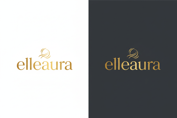logo with elleaura name